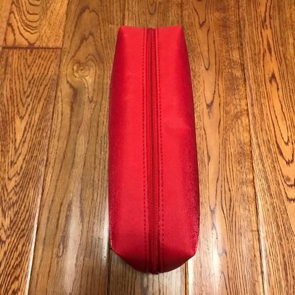 NEW Parfums Christian Dior Cosmetic Pouch Bag Dark Red/Wine - Picture 2 of 9